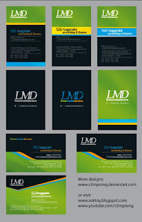 lmd name card design, desain kartu nama, disain kartu nama, lmd, ferdi