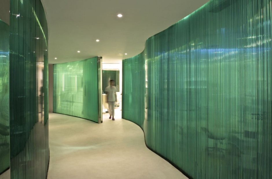 Spa Interior Design Wall