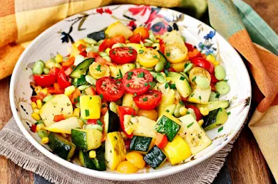 Summer Squash Succotash.