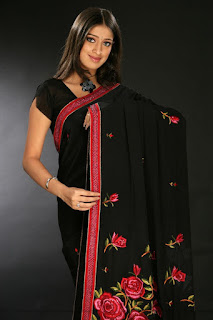 Lakshmi Rai Navels in Black Dress