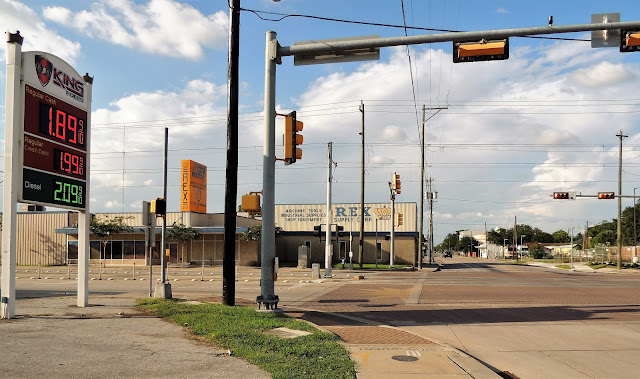 Milby Street intersection with Harrisburg - King Fuels (gas station) - Rex Supply Corp. 