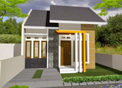 contoh desain atap rumah type 36