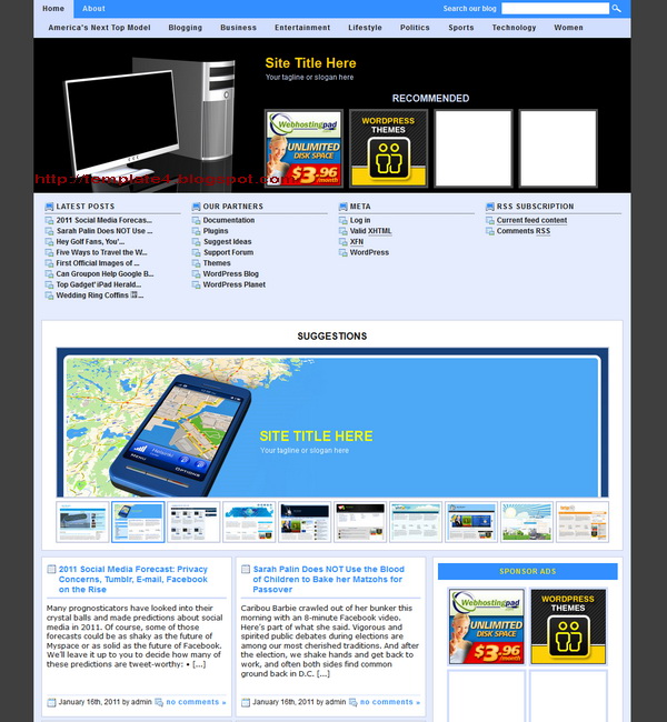 Zexet WordPress Theme