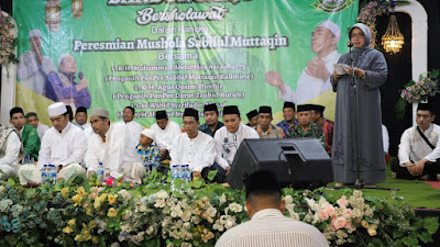 Resmikan Mushola Di Desa Bandungrejo, Bupati Minta Jadikan Pusat Kebaikan