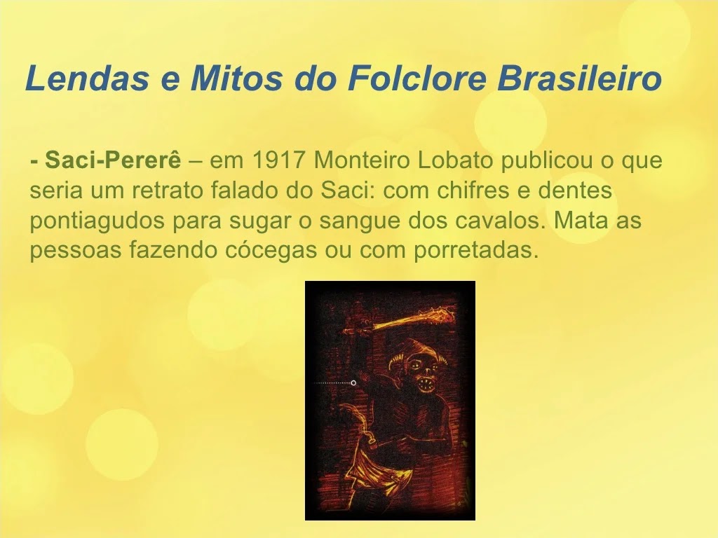 Lendas e mitos do folclore brasileiro