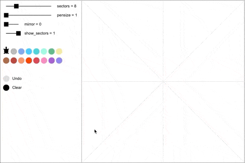 Mandala creation example