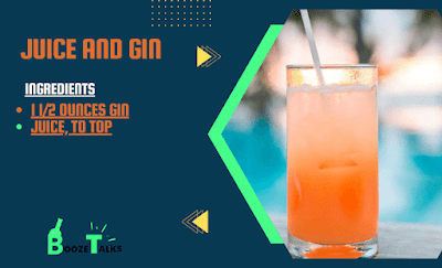 Juice and Gin Easy Gin Cocktail Recipes