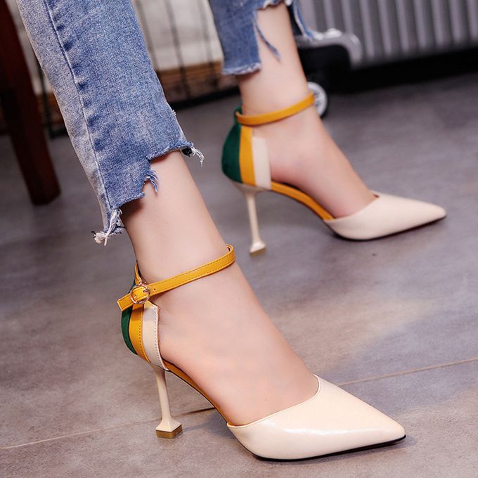 Women's Fashion Thin Heels Shoes