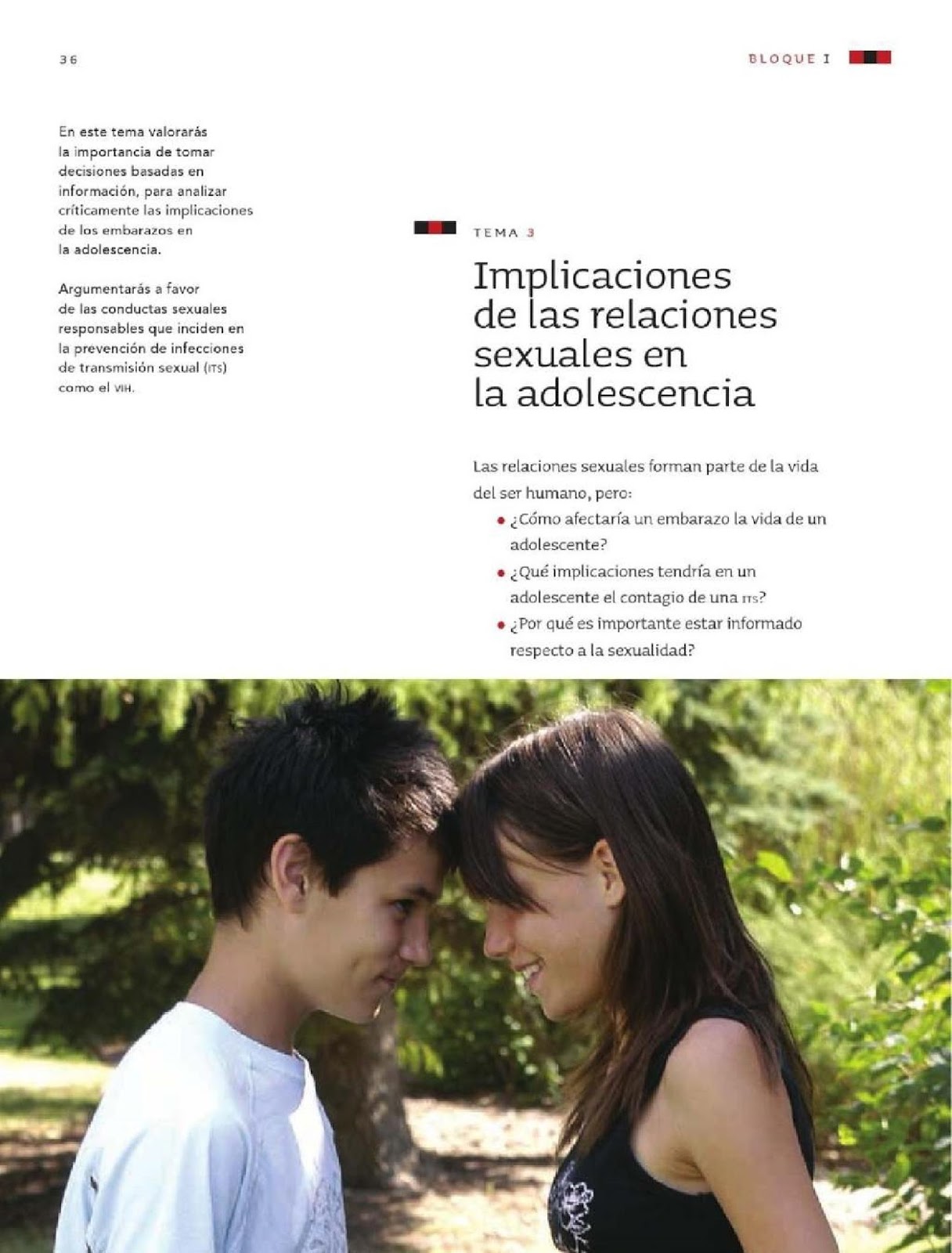 Implicaciones de las relaciones sexuales en la ...