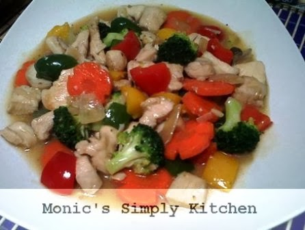  Ayam  Cah Sayuran Brokoli  Wortel Monic s Simply Kitchen
