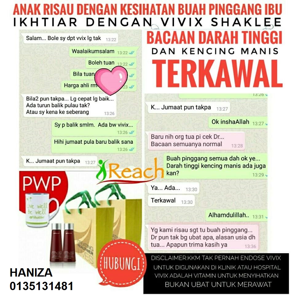 PENGEDAR SHAKLEE KLANG & BANTING - 0135131481: Cara Kawal 