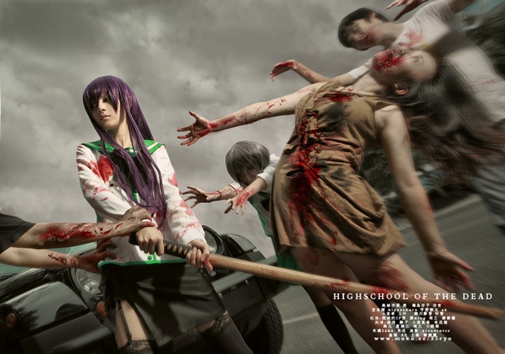 High School of The Dead Stunning Cosplay Gallery
