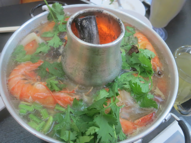 Charcoal Pot Tom Yum Seafood