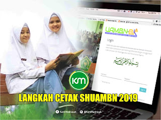 Langkah-langkah Cetak SHUAMBN Tahun 2019