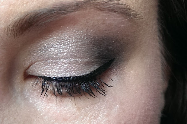 liquid eyeliner, mascara and eyeshadow from Smooch