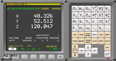 ni adalah Monitor Pada Mesin Milling