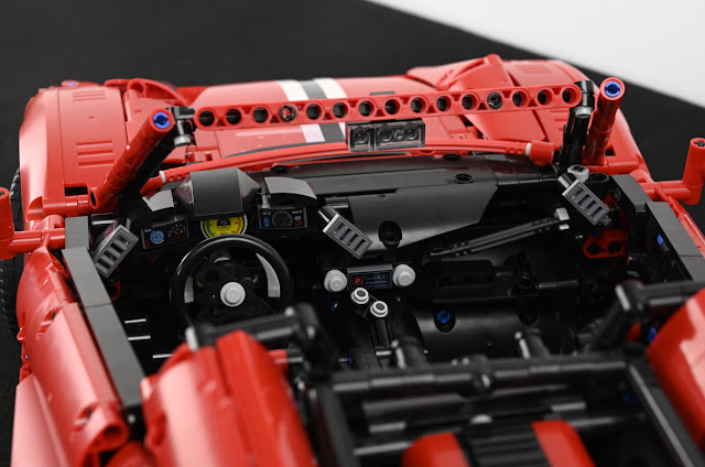 Nifeliz 487 Sports Car Compatible With Lego Technic