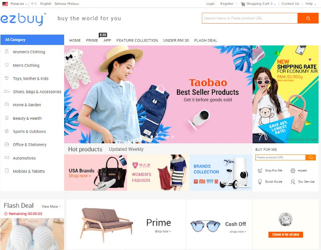 laman web shopping online ezbuy