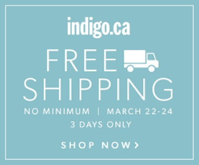 Chapters Indigo Free Shipping With No Minimum