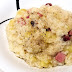 Risotto mele e speck