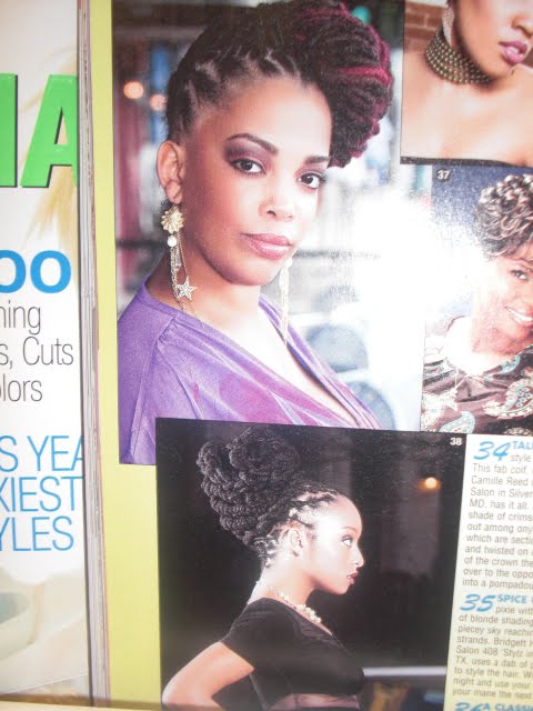 Black Hairstyles Magazine Sophisticate's Black Hair Styles and Care Guide,