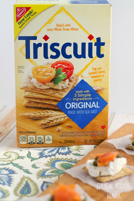 Triscuit crackers provide the perfect base for all your delicious recipe creations.  What you can create with them is completely up to you, and the tasty possibilities are pretty much endless! #ad