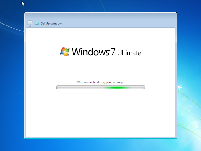 cara instal window7