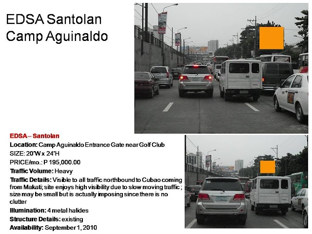 Available EDSA Billboard : EDSA Camp Aguinaldo