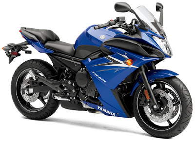 2010 Yamaha FZ6R Blue Color