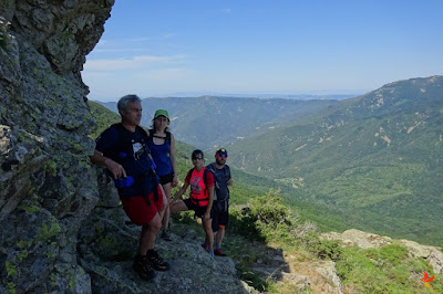 La cresta dels Castellets a les Agudes