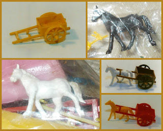 Cowboys; Einco; Hollow Horse Types; Hong Kong; Hong Kong Hollow Horses; Indian Village; Indians; Native American Toys; On Horses; P1; Plastic Cowboys & Indians; Plastic Toy American Natives; Plastic Toy Figures; Plastic Toys; Pony Type 1; Pony Type I; Pony Type One; Rado Industries; Ri-Toys; Small Scale; Small Scale World; smallscaleworld.blogspot.com; Toy Figures; Wild West; 11 Rado Ri-Toys Einco Indian Village Cowboys & Indians on Horses Plastic Toys 1 Einco Cart Horse and Cart