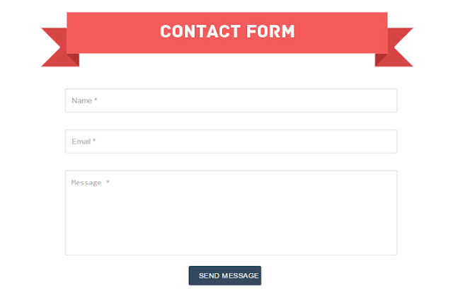 Cara Membuat Contact Form Responsive dan Keren di Blog