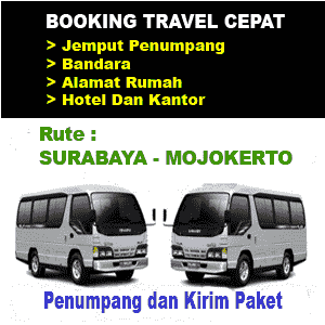 MOBIL TRAVEL SURABAYA MOJOKERTO