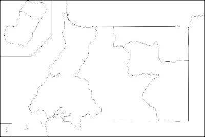 image: Blank white Equatorial Guinea Map