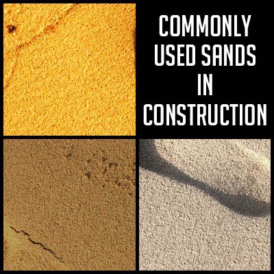 commonly used sand supplies in Perth