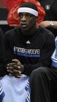 Jonny Flynn on the Bench - Will he stay there? Pay $5 for a Timberwolves Ticket and see for yourself.