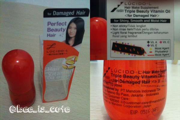 beeiscute blogspot com REVIEW  Vitamin  Rambut  Lucido L 