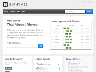 Web screenshot of B-Rhymes