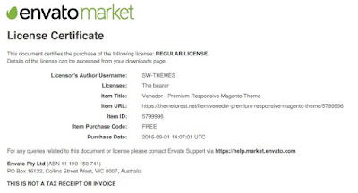 Themeforest Free License