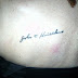 Tattoos I Know: Mary-Lee's Paternal Inscription