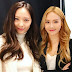 Jessica Jung and Krystal attended BLANC & ECLARE's opening in New York