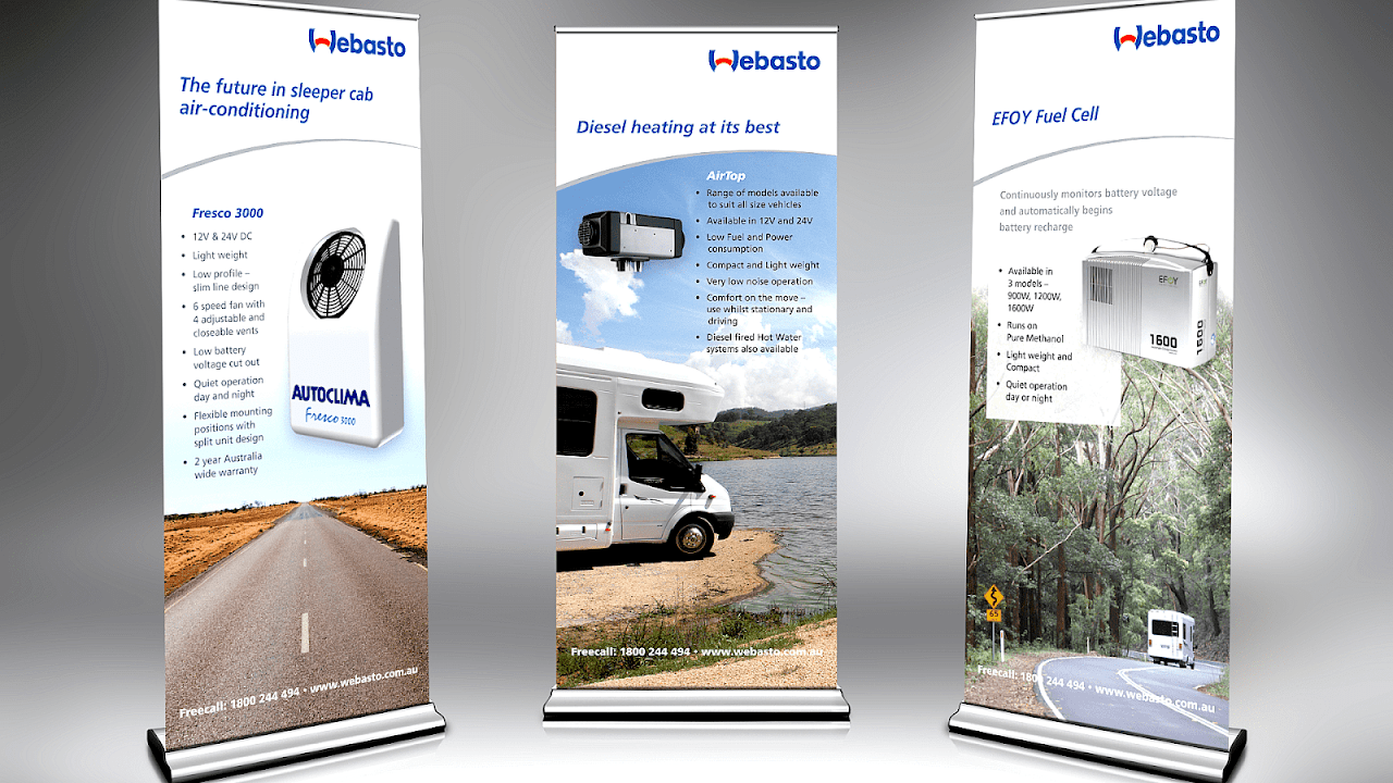 Stand Up Banners For Trade Shows