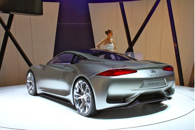  Infiniti Emerg-E Concept model year 2012 From the inside  