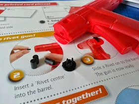 Interplay Giant Hornet review rivet gun and paper rivets