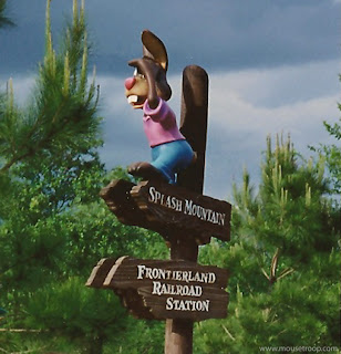 Signpost Sign Post Brer Rabbit Disney World
