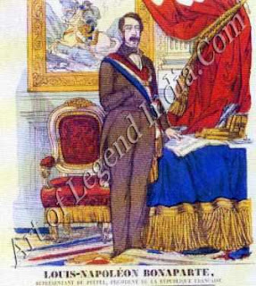 Emperor of the French Louis-Napolem Bonaparte, nephew of the great Napoleon, was the central political figure during Proudhon's career. After two unsuccessful attempts at coups, he became president of France in 1848 and proclaimed himself Emperor in 1852. He was deposed in 1871, after the disasters of the Franco-Prussian War. 