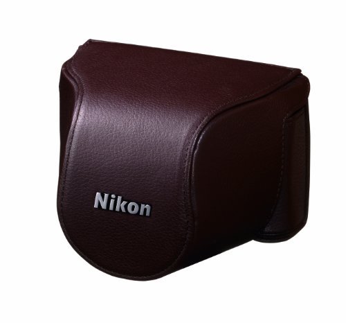 Nikon CB-N2000SC BR Brown | Leather Body Case Set for Nikon 1 J1 (Japanese Import)