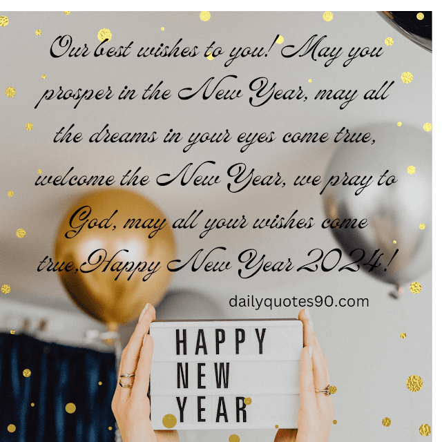 best wishes, 100+Best  New Year 2024 | Happy New Year Wishes | New Year Messages, Quotes and Images.