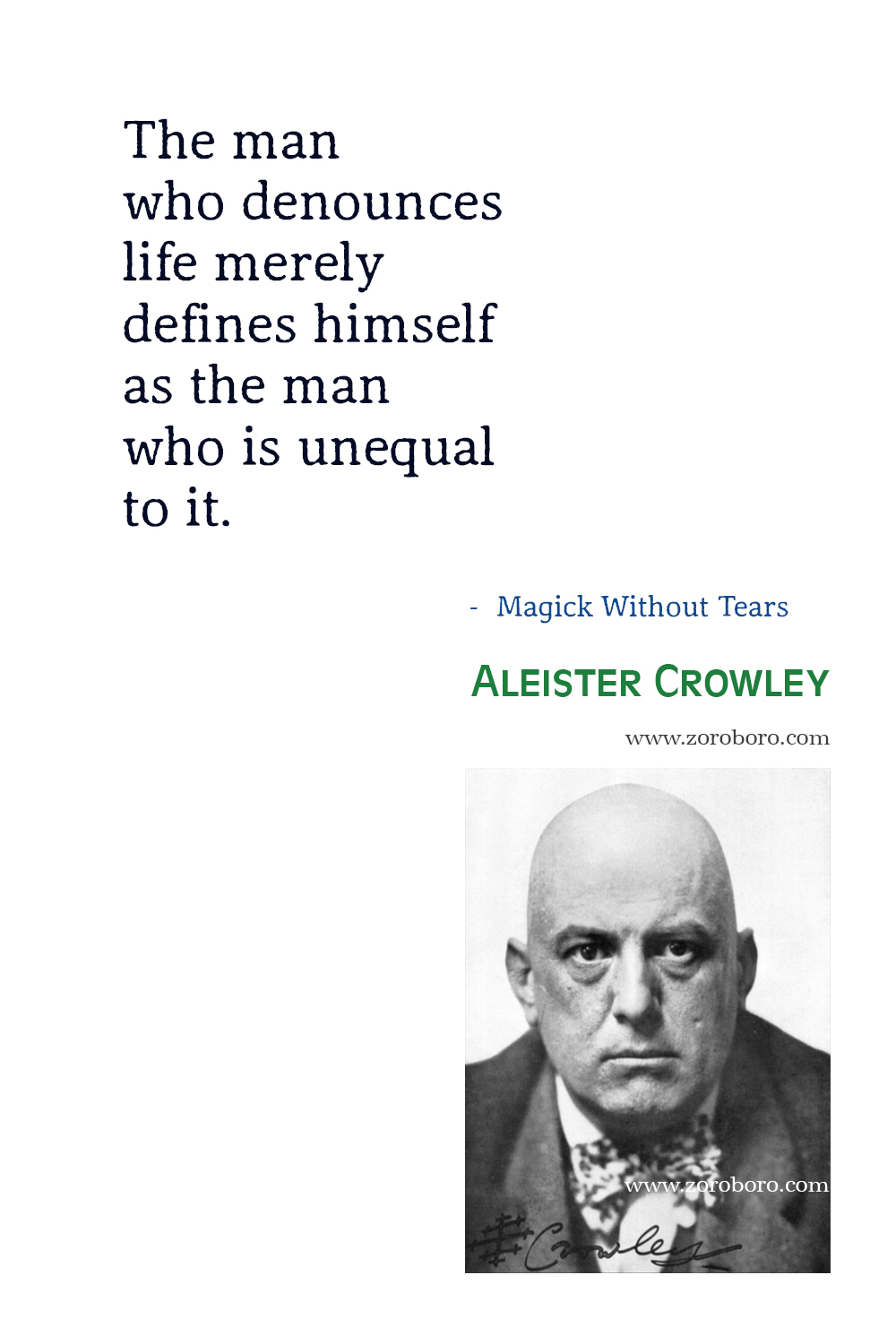 Aleister Crowley Quotes, Aleister Crowley Poet, Aleister Crowley Poetry, Aleister Crowley Poems, Aleister Crowley Books Quotes, Aleister Crowley Writings. Diary of a Drug Fiend, The Book of the Law, The Book of Lies & Moonchild (novel).