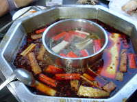 Food cooking in the Hotpot